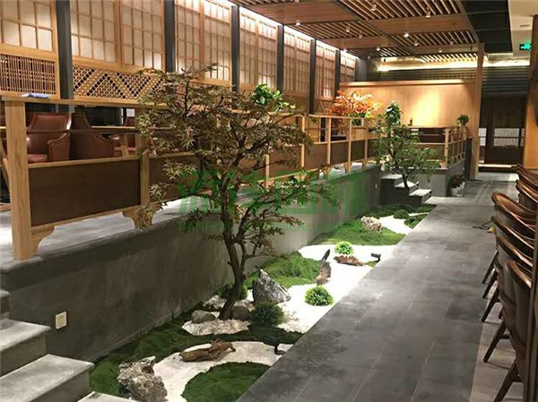 室內(nèi)仿真景觀(guān)裝飾，日式園林景觀(guān)裝飾